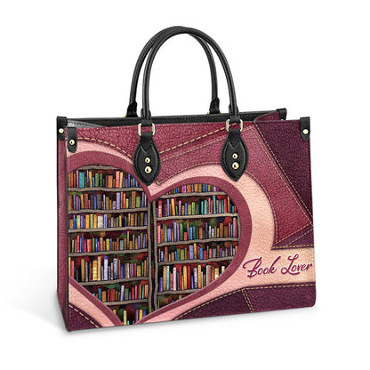 Book Lover 1 Leather Bag - Best Gifts For Book Lovers - Women's Pu Leather Bag