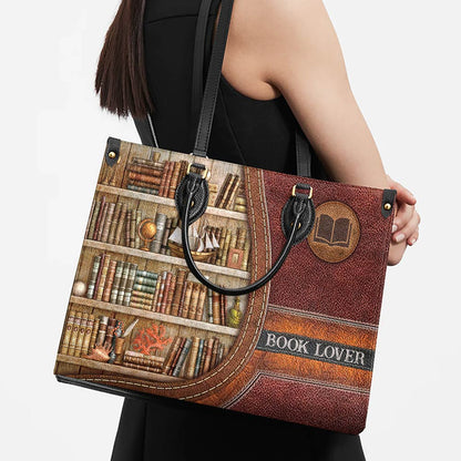 Book Lovers 2 Leather Bag - Best Gifts For Book Lovers - Women's Pu Leather Bag