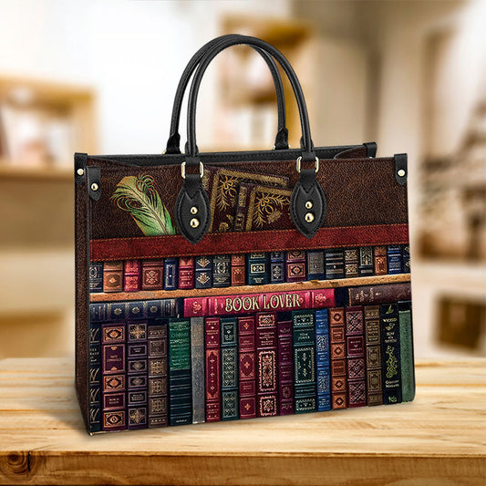 Book Lovers 4 Pu Leather Bag - Best Gifts For Book Lovers - Women's Pu Leather Bag