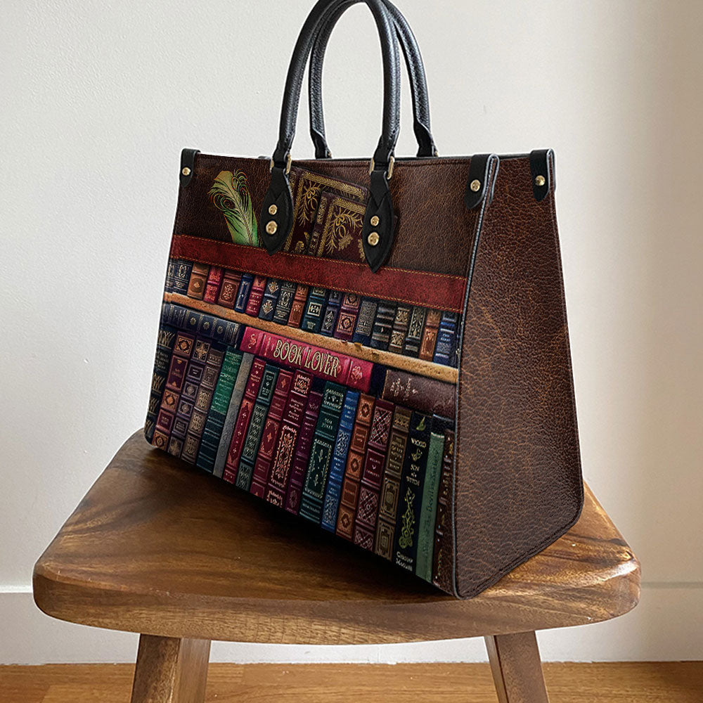 Book Lovers 4 Pu Leather Bag - Best Gifts For Book Lovers - Women's Pu Leather Bag