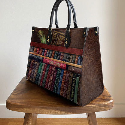 Book Lovers 4 Pu Leather Bag - Best Gifts For Book Lovers - Women's Pu Leather Bag