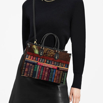 Book Lovers 4 Pu Leather Bag - Best Gifts For Book Lovers - Women's Pu Leather Bag