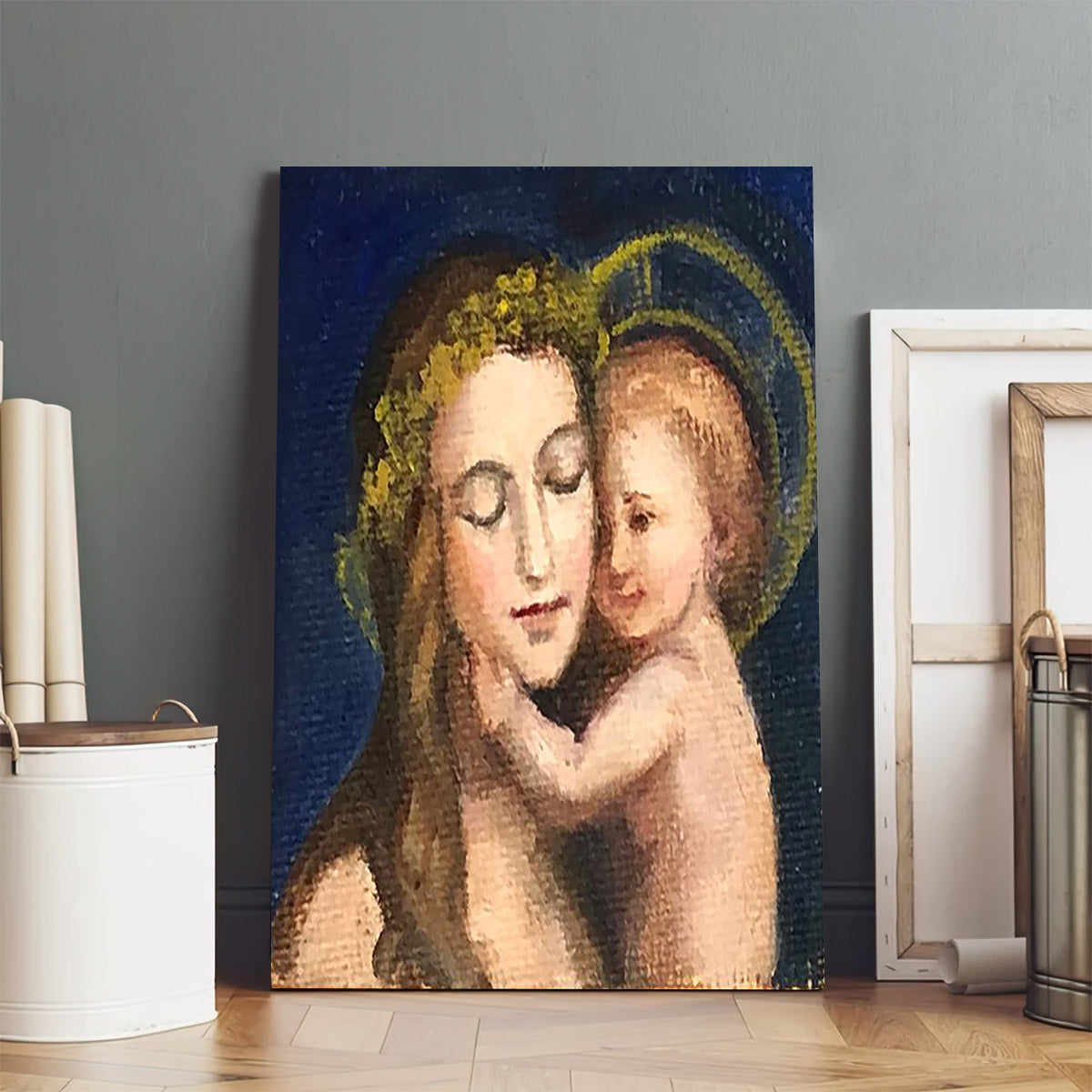 Bringing God's Love Canvas Wall Art - Gift For Mom