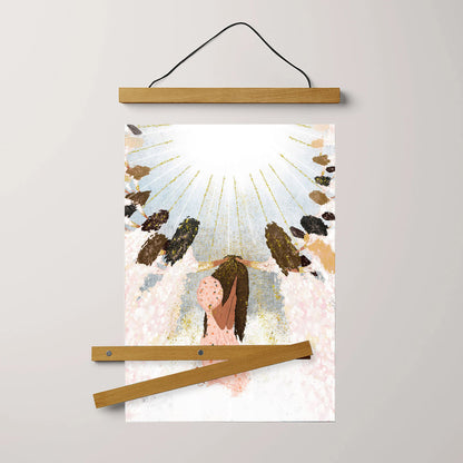 Broken And Beautiful Hanging Canvas Wall Art - Christan Wall Decor - Religious Canvas