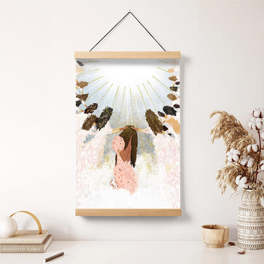 Broken And Beautiful Hanging Canvas Wall Art - Christan Wall Decor - Religious Canvas
