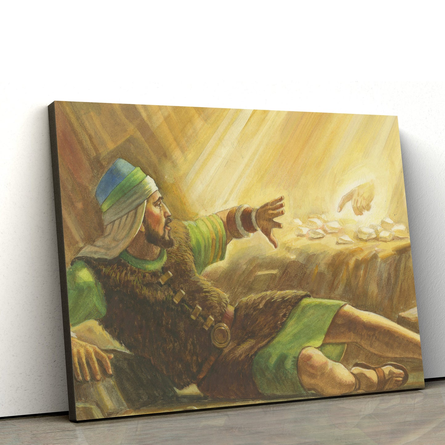 Brother Of Jared Sees The Finger Of The Lord Canvas Wall Art - Christian Canvas Pictures - Religious Canvas Wall Art