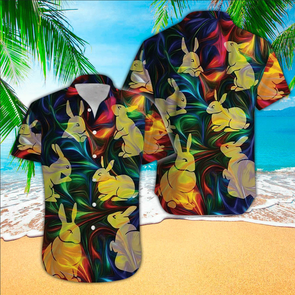 Bunny Easter Hawaiian Shirt - Easter Hawaiian Shirts For Men & Women