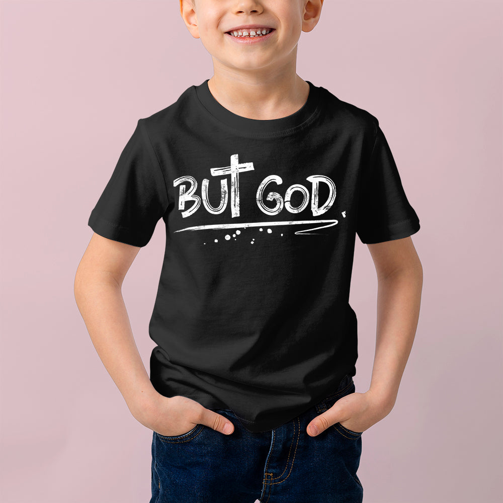 But God Shirt For Kids - Bible Verse T-Shirt - Gift For Christian - Ciaocustom