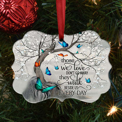 Butterfly Memorial Ornament - Christmas Ornament - Ciaocustom