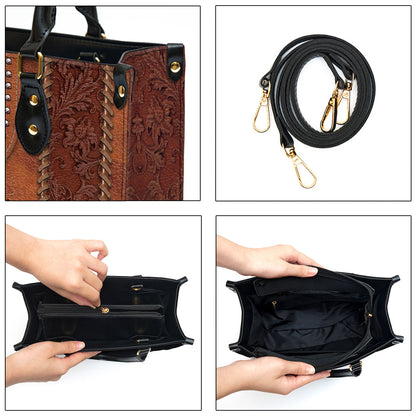 By Grace I Have Been Saved Through Faith - Must-Have Leather Bag - Christian Pu Leather Bags For Women