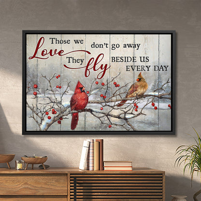 Those We Don't Go Way Love - Jesus Poster - Wall Art - Jesus Canvas - Christian Gift - Ciaocustom