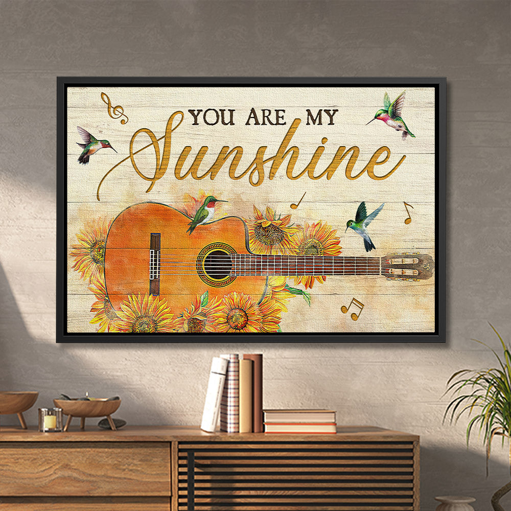 You Are My Sunshine - Jesus Poster - Wall Art - Jesus Canvas - Christian Gift - Ciaocustom
