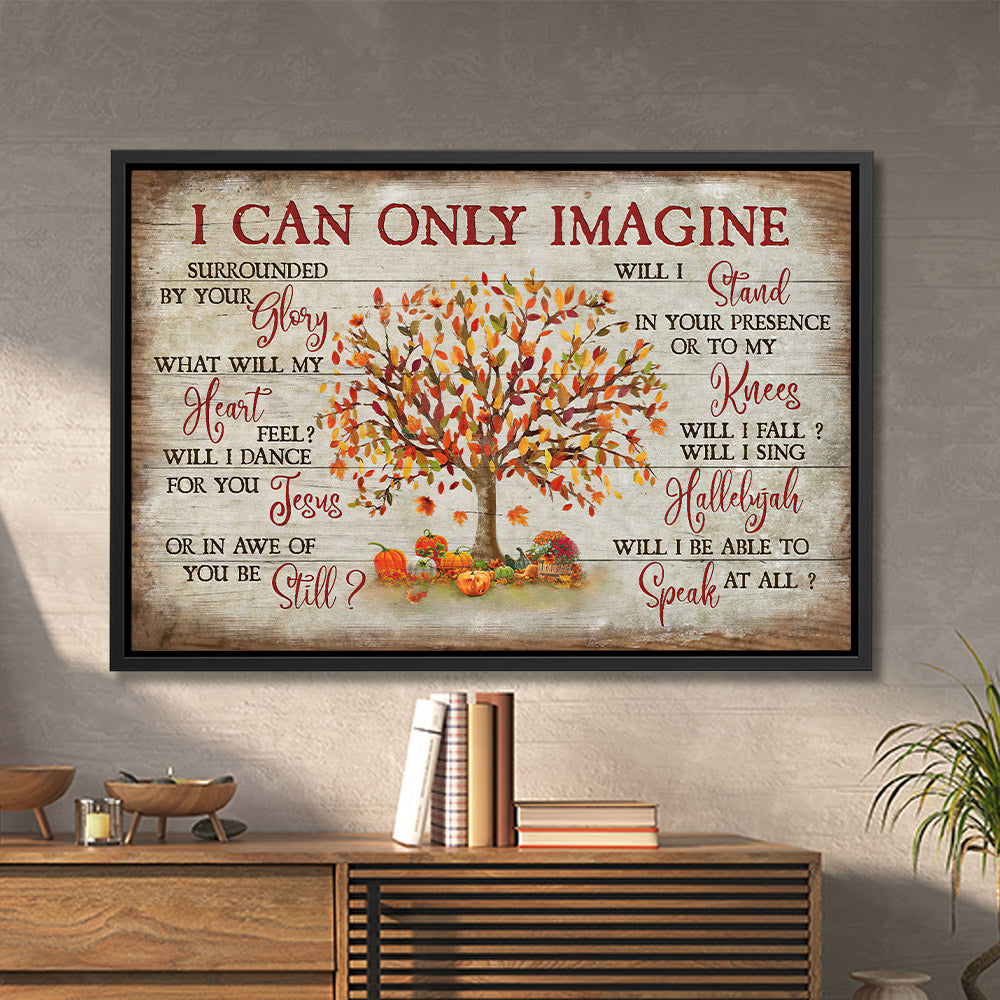 I Can Only Imagine - Jesus Poster - Wall Art - Jesus Canvas - Christian Gift - Ciaocustom