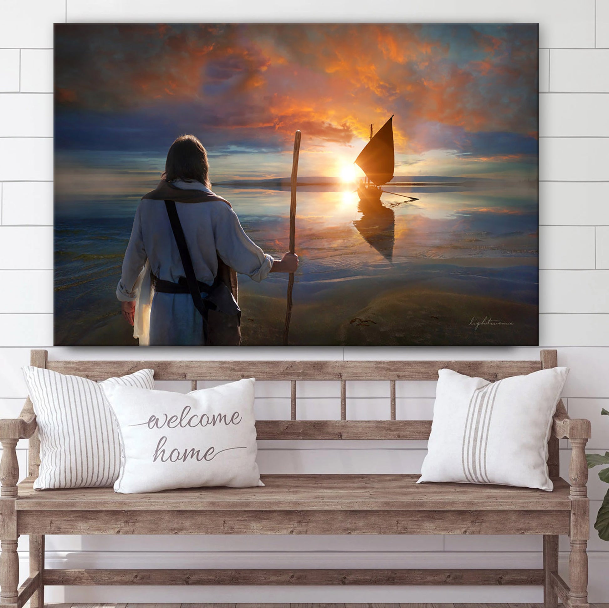 Call Of The Master Canvas Picture - Jesus Canvas Wall Art - Christian Wall Art
