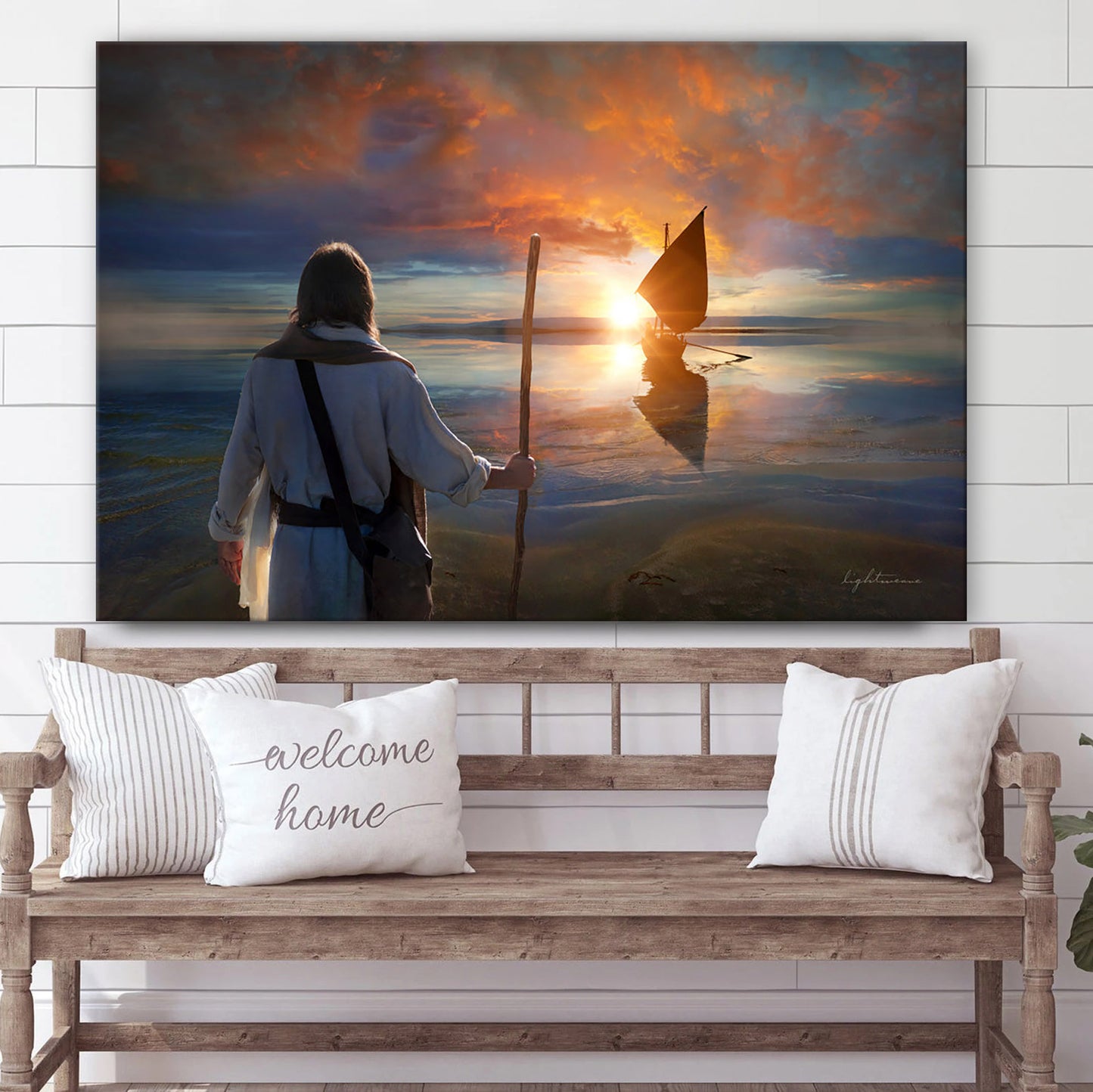 Call Of The Master  Canvas Picture - Jesus Christ Canvas Art - Christian Wall Art
