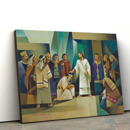 Calling Of The Twelve Disciples In America  Canvas Pictures - Jesus Christ Canvas - Christian Wall Art