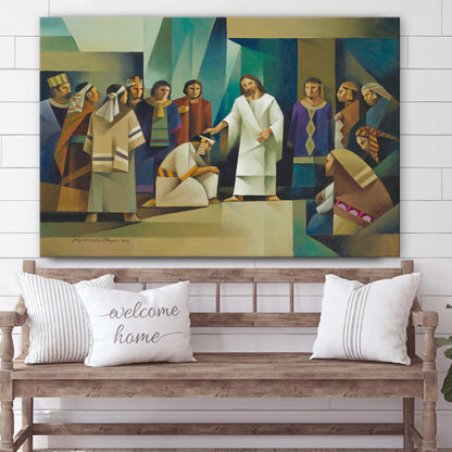 Calling Of The Twelve Disciples In America  Canvas Pictures - Jesus Christ Canvas - Christian Wall Art