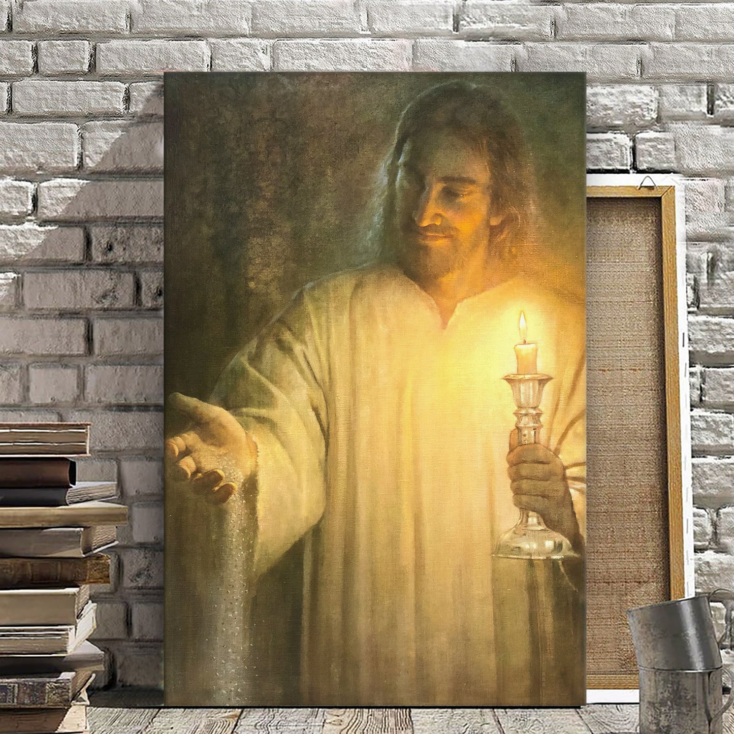 Matthew 5:13-16 NIV - Salt and Light - Jesus Wall Art - Christian Canvas Prints - Faith Canvas - Gift For Christian - Ciaocustom