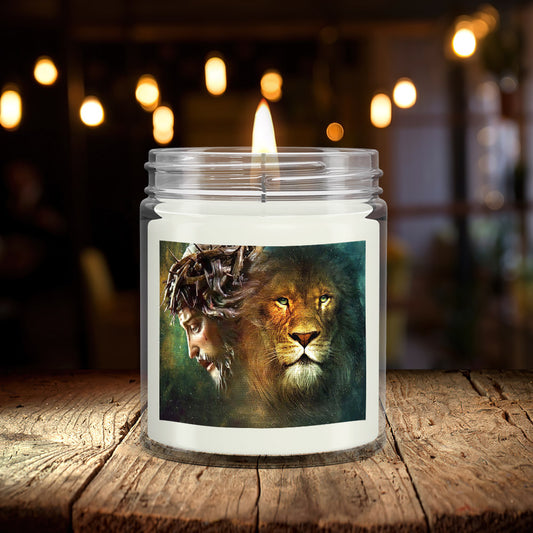 The Lion Of Judah - Scented Candles - Scented Soy Candle - Natural Candle - Soy Wax Candle 9oz - Ciaocustom