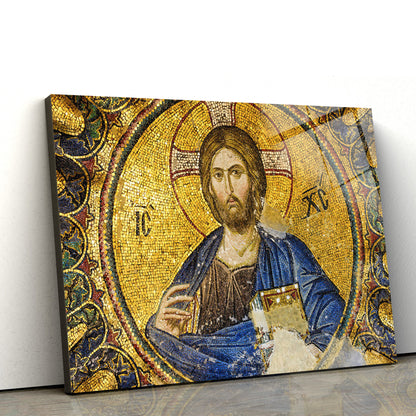 Canvas Wall Art Jesus - Canvas Picture - Jesus Canvas Pictures - Christian Wall Art