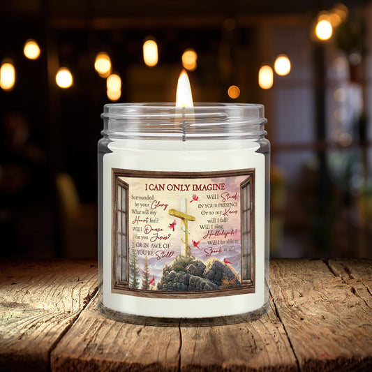I Can Only Imagine - Cardinal - Scented Candles - Scented Soy Candle - Natural Candle - Soy Wax Candle 9oz - Ciaocustom
