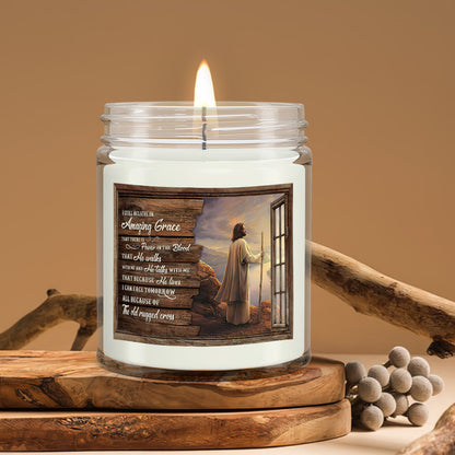 I Still Believein Amazing Grace - Christian Candles - Bible Verse Candles - Natural Candle - Soy Wax Candle 9oz - Ciaocustom