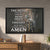 The Devil Saw Me With My Head Down - Cardinal Bird - Jesus Canvas Art - Jesus Poster - Jesus Canvas - Christian Gift - Ciaocustom