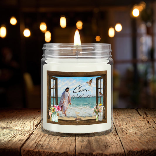 Come Wilk With Me - Scented Candles - Scented Soy Candle - Natural Candle - Soy Wax Candle 9oz - Ciaocustom