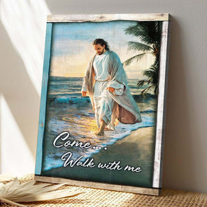 Christian Canvas Wall Art - God Canvas - Jesus - Waiting For You In Heaven Canvas - Bible Verse Canvas - Ciaocustom