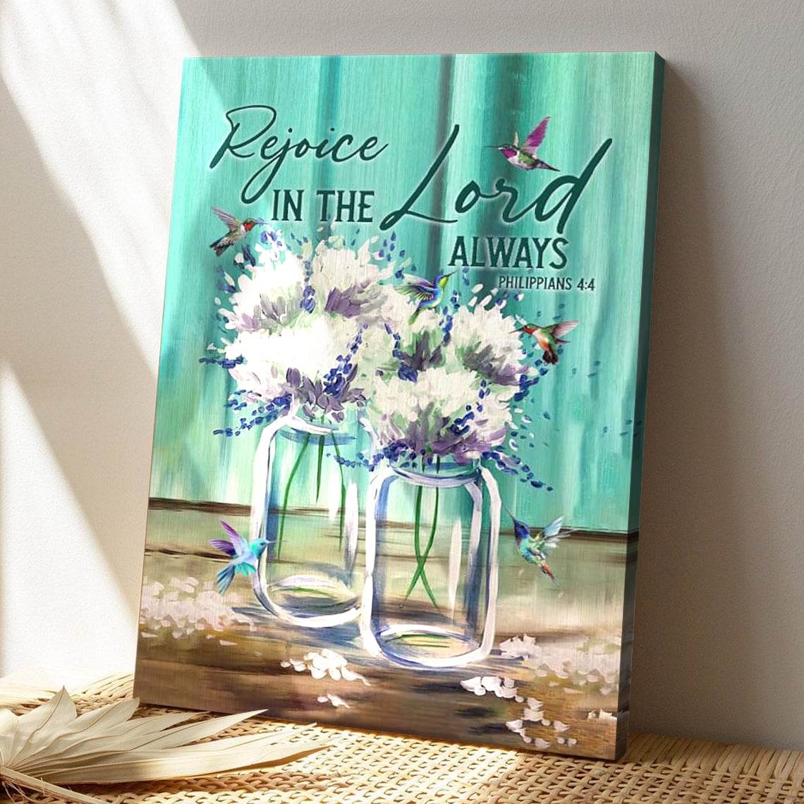 Bible Verse Canvas Rejoice In The Lord Always Philippians 44 Canvas Bible verse canvas rejoice in the lord always philippians 44 canvas