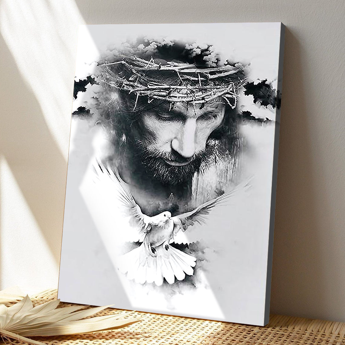 Bible Verse Canvas - God Canvas - Jesus Wall Art - Jesus And Free - Ciaocustom