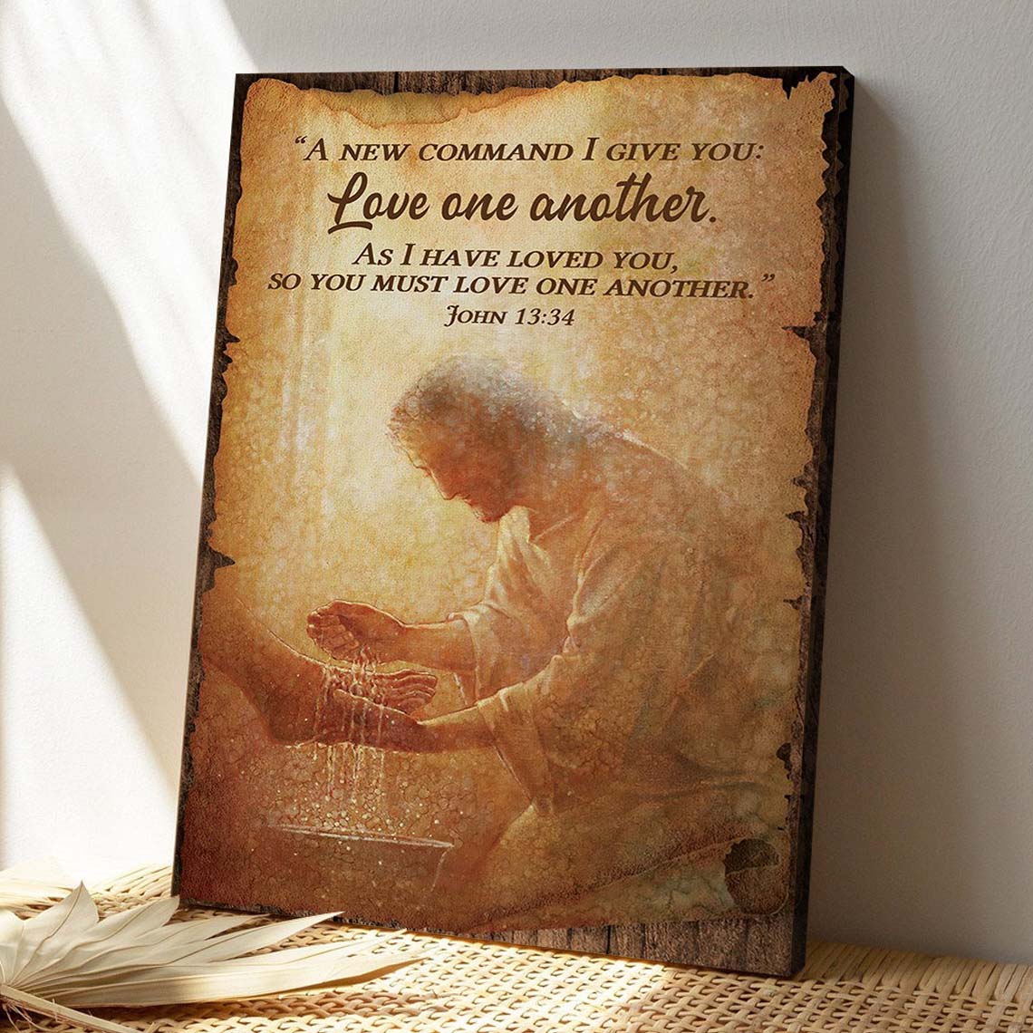 Christian Canvas Art - New Command From God - Unique Christian Canvas ...
