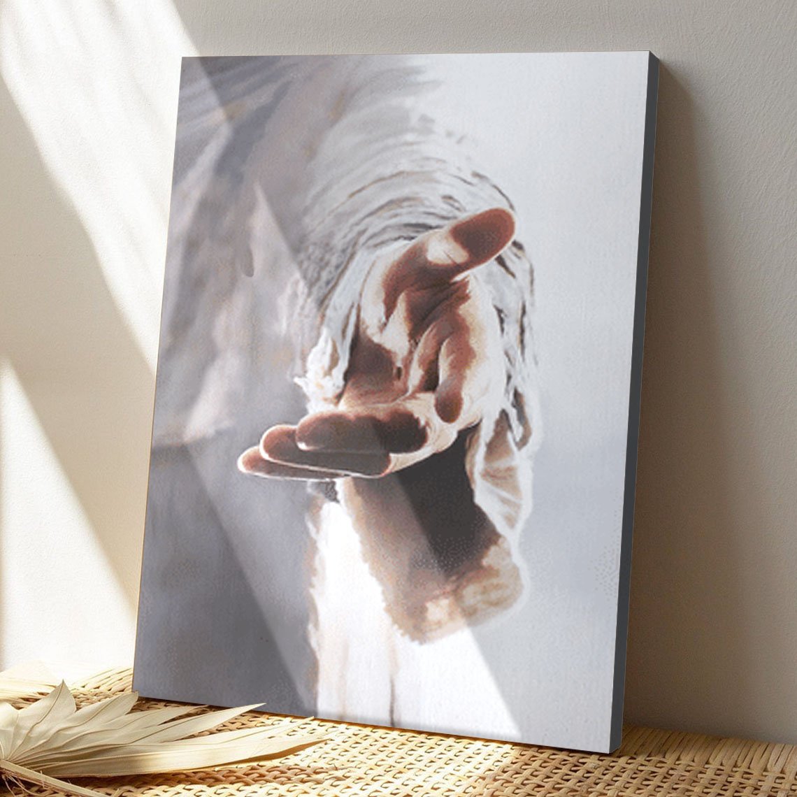 The Hand Of God Canvas Prints - Poster Printing - Wall Art - Jesus Gives His Hand - Ciaocustom