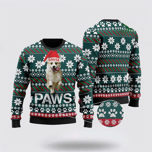 Cardigan Welsh Corgi Santa Printed Ugly Christmas Sweater For Men And Women, Gift For Christmas, Best Winter Christmas Outfit