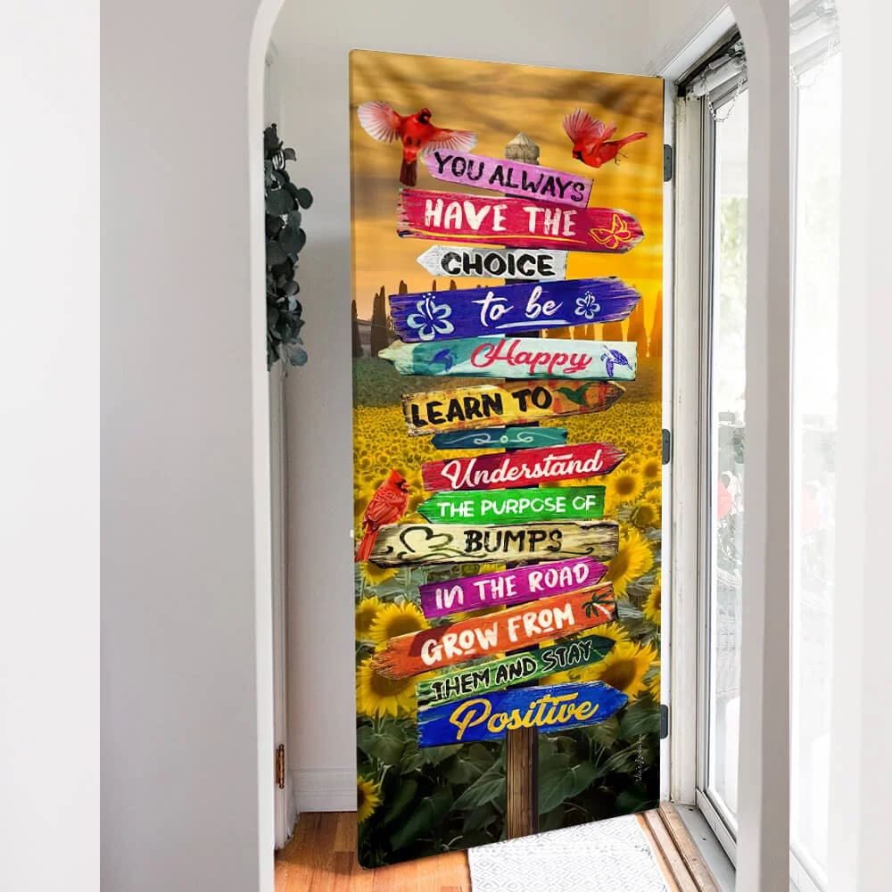 Cardinal Door Cover Bless This - Religious Door Decorations