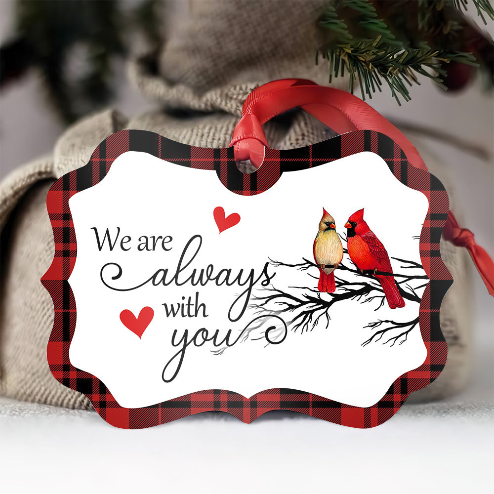Cardinal Metal Ornament - Christmas Ornament - Christmas Gift