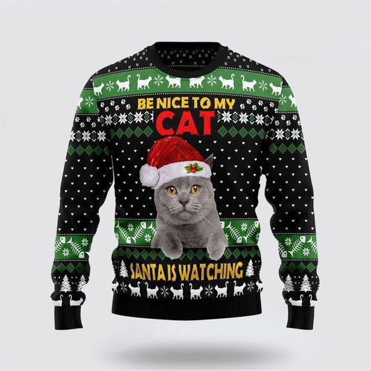 Cat Be Nice Ugly Christmas Sweater For Men And Women, Best Gift For Christmas, Christmas Fashion Winter