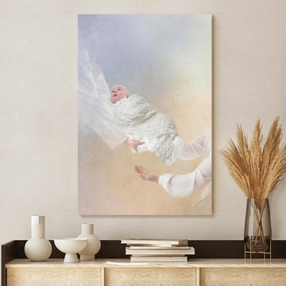 Celestial Exchange Canvas Wall Art - Gift For Mom