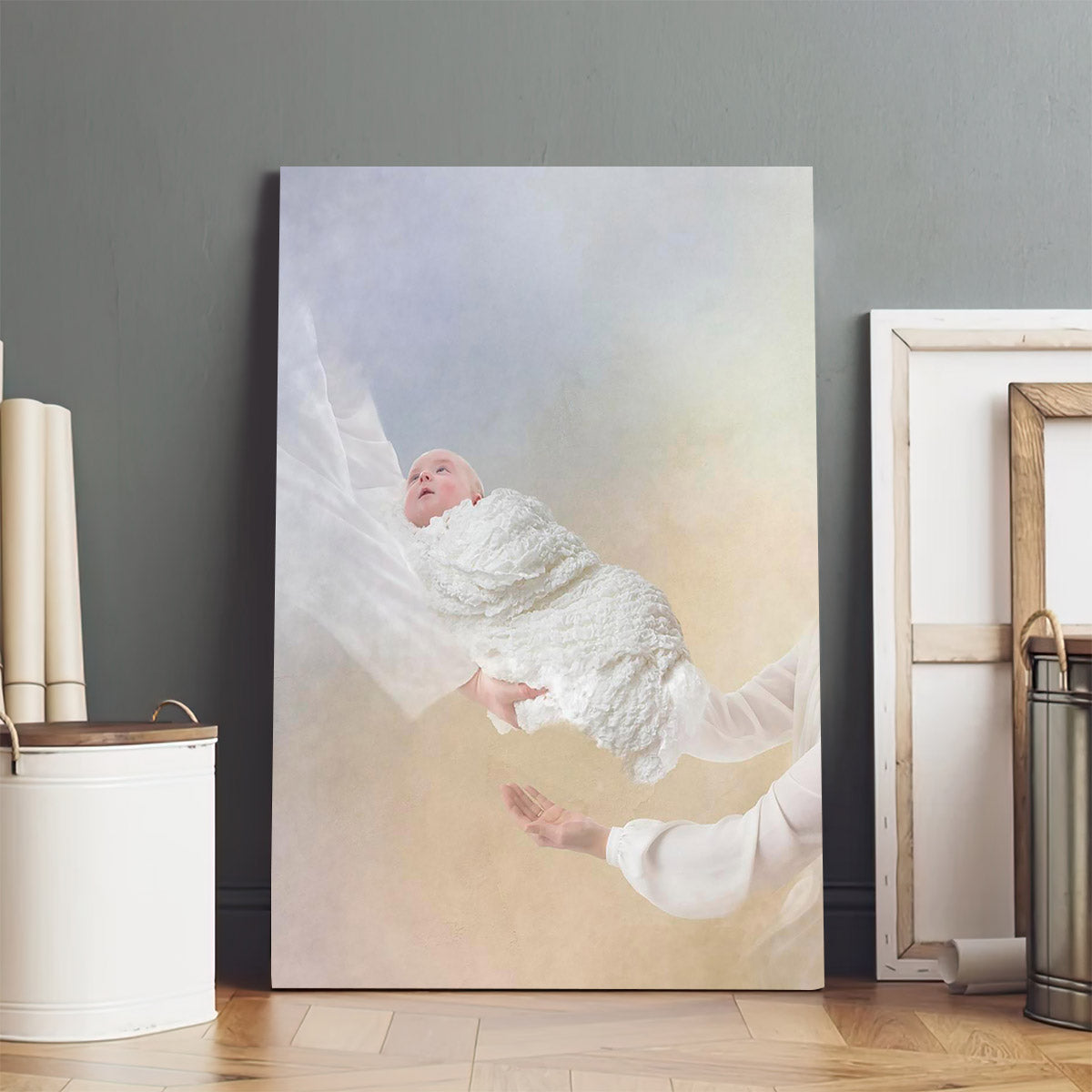 Celestial Exchange Canvas Wall Art - Gift For Mom