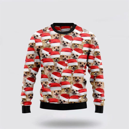 Chihuahua Ugly Christmas Sweater For Men And Women, Gift For Christmas, Best Winter Christmas Outfit