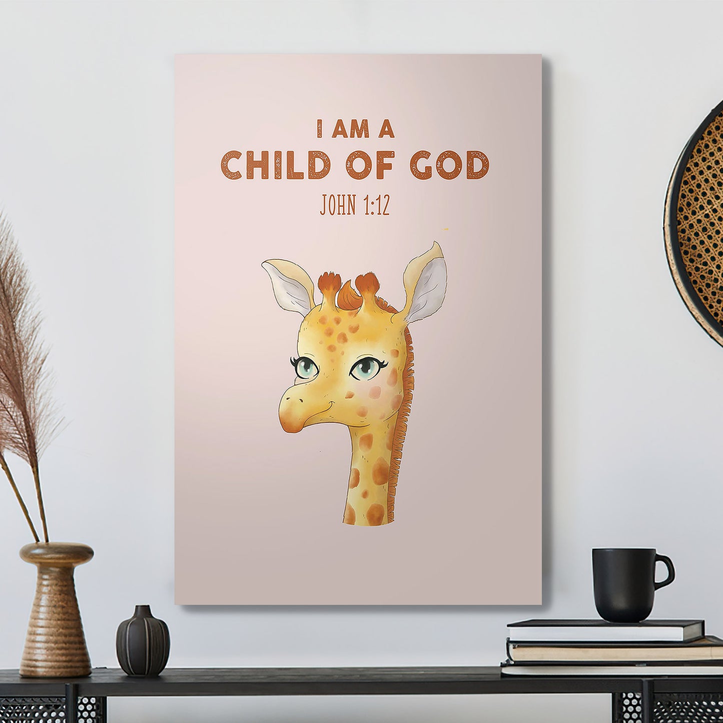 I Am A Child Of God - Deer - Christian Canvas Prints - Faith Canvas - Bible Verse Canvas - Ciaocustom