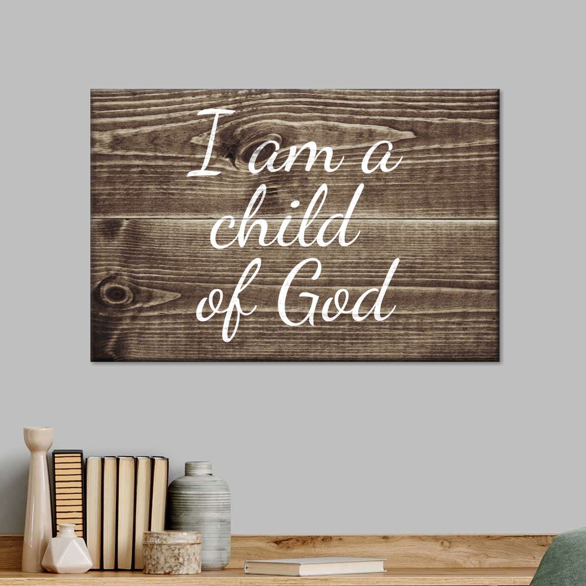 Child Of God Canvas Wall Art - Christian Canvas Wall Art - Religious Wall Art Canvas