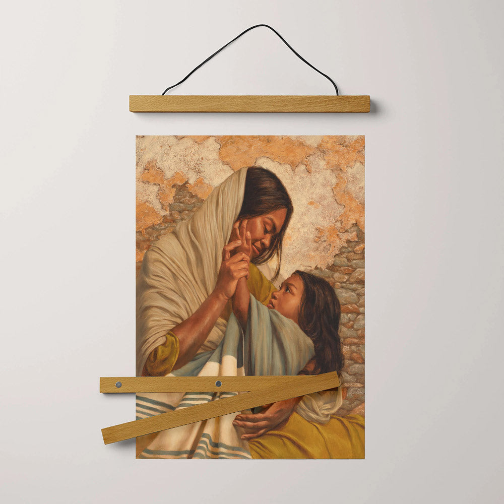 Child Of Mine Hanging Canvas Wall Art - Gift For Mom - Religious Canvas