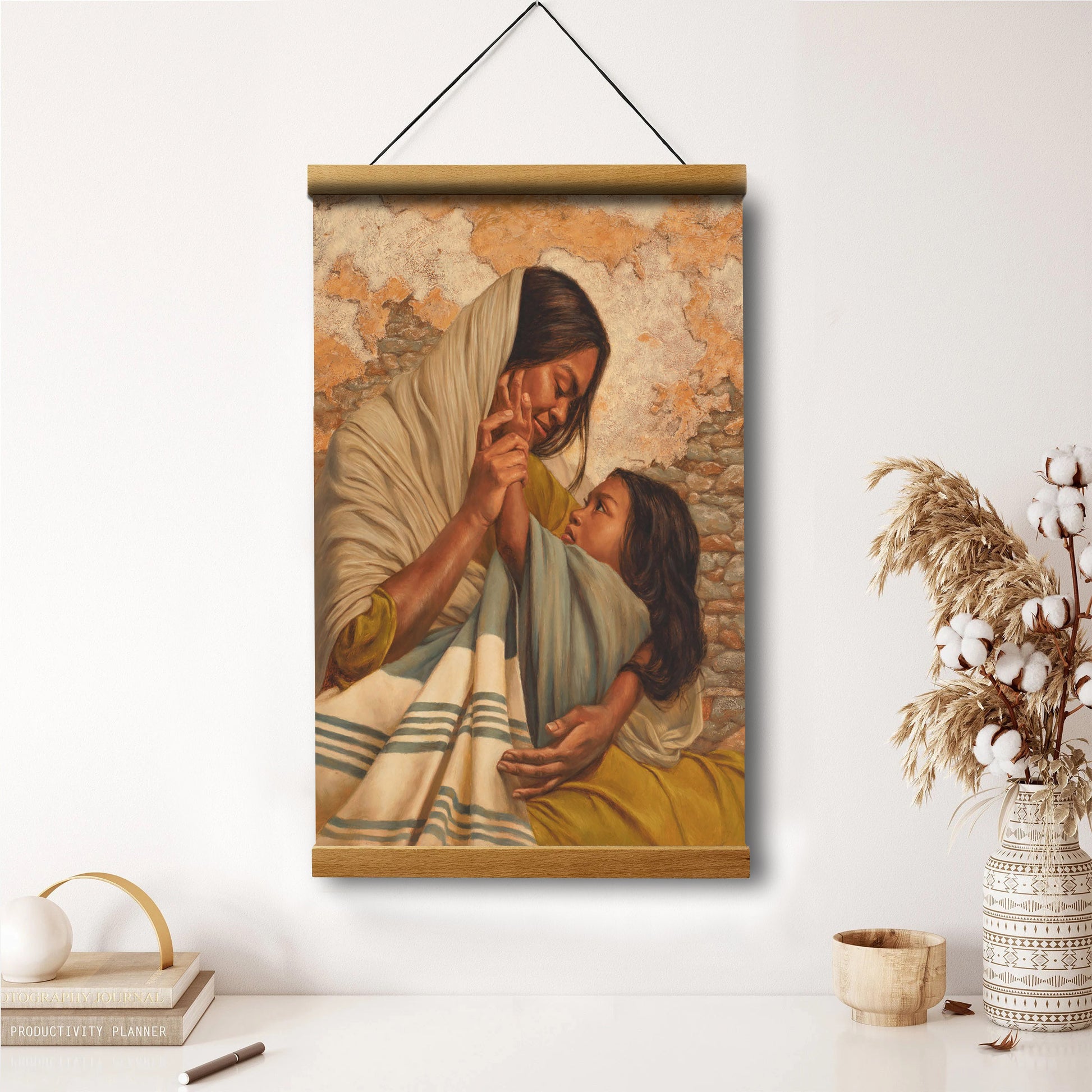Child Of Mine Hanging Canvas Wall Art - Gift For Mom - Religious Canvas