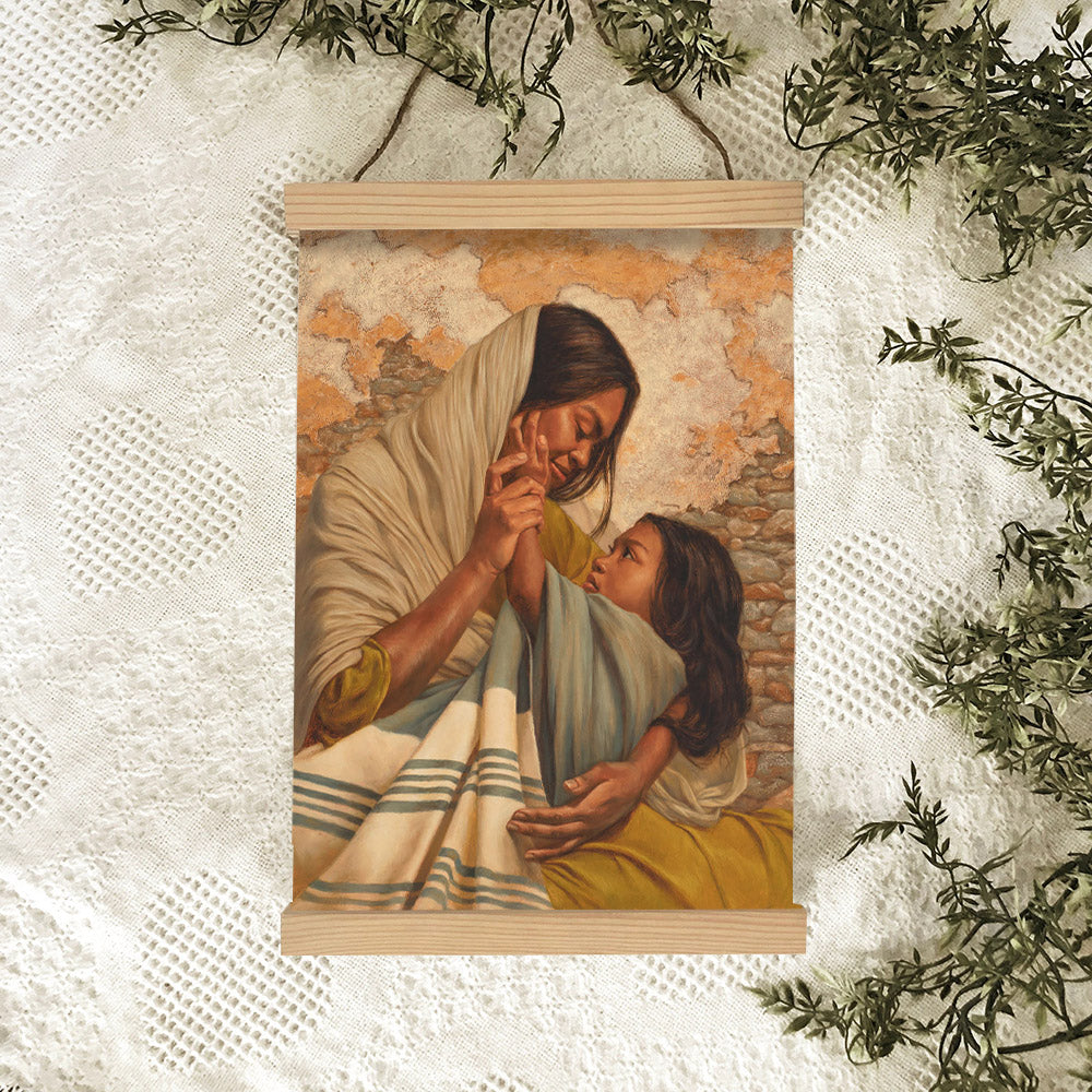 Child Of Mine Hanging Canvas Wall Art - Gift For Mom - Religious Canvas
