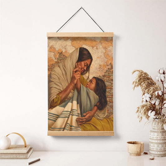 Child Of Mine Hanging Canvas Wall Art - Gift For Mom - Religious Canvas