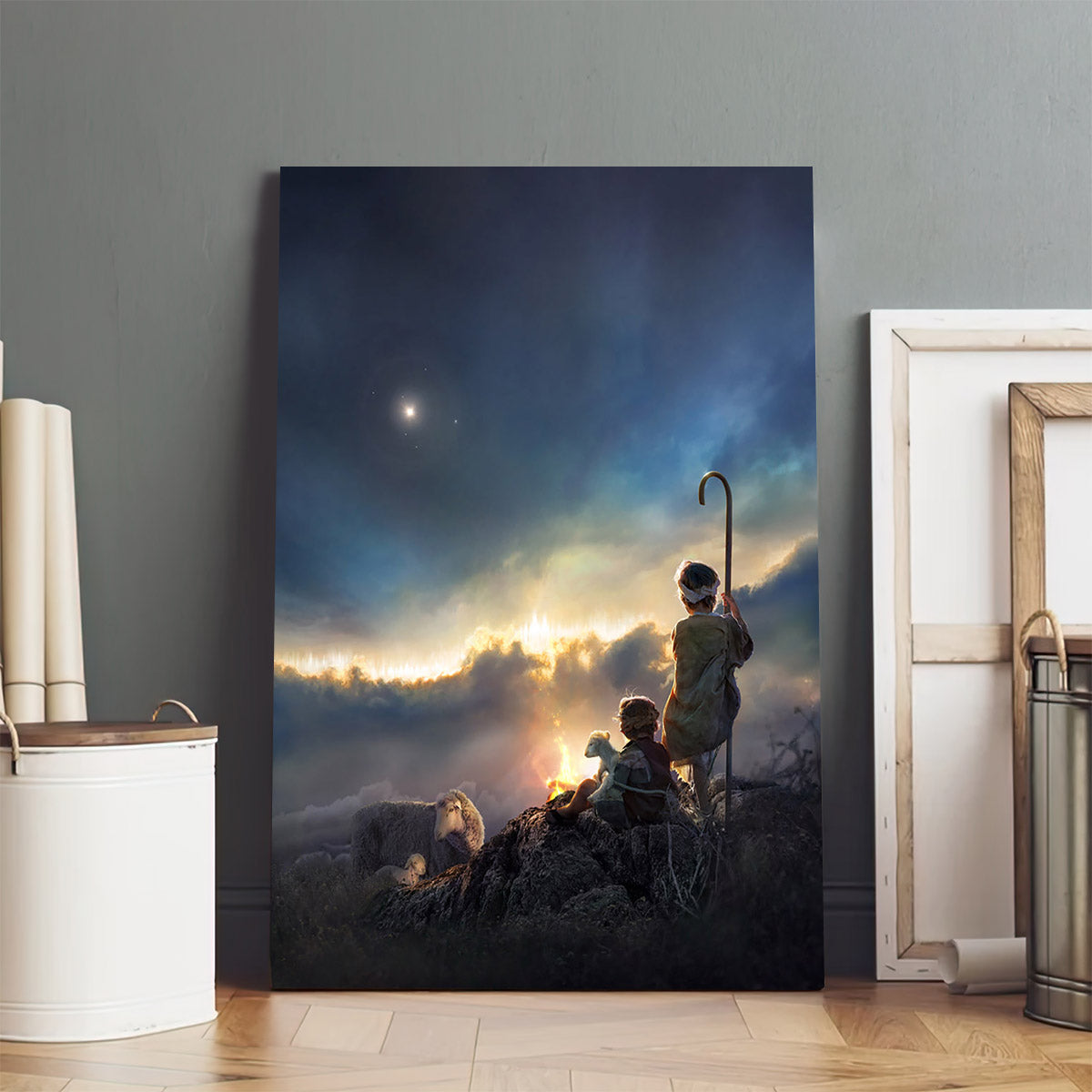Choirs Of Heaven Canvas Wall Art - Jesus Canvas Pictures - Christian Canvas Wall Art