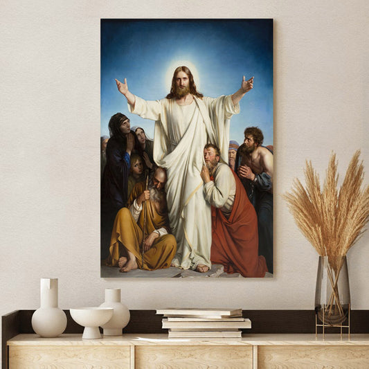 Christ The Consolatory Canvas Wall Art