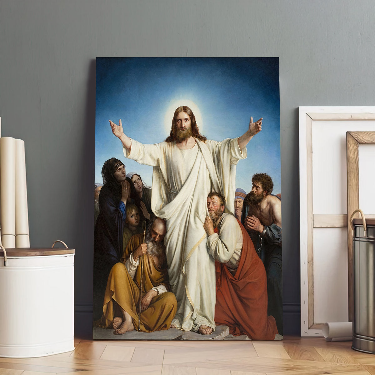 Christ The Consolatory Canvas Wall Art