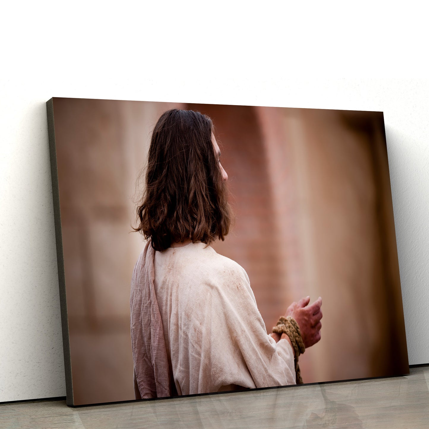 Christ In Captivity Canvas Wall Art - Easter Wall Art - Christian Canvas Wall Art